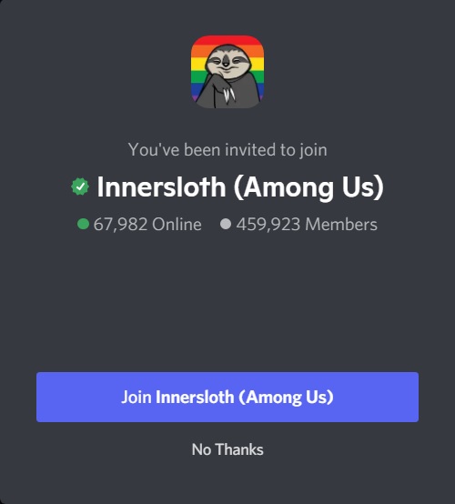 Currently sitting at 450,000 strong, the Among Us discord server hosts a constant churn of discussion and content creation.&nbsp;